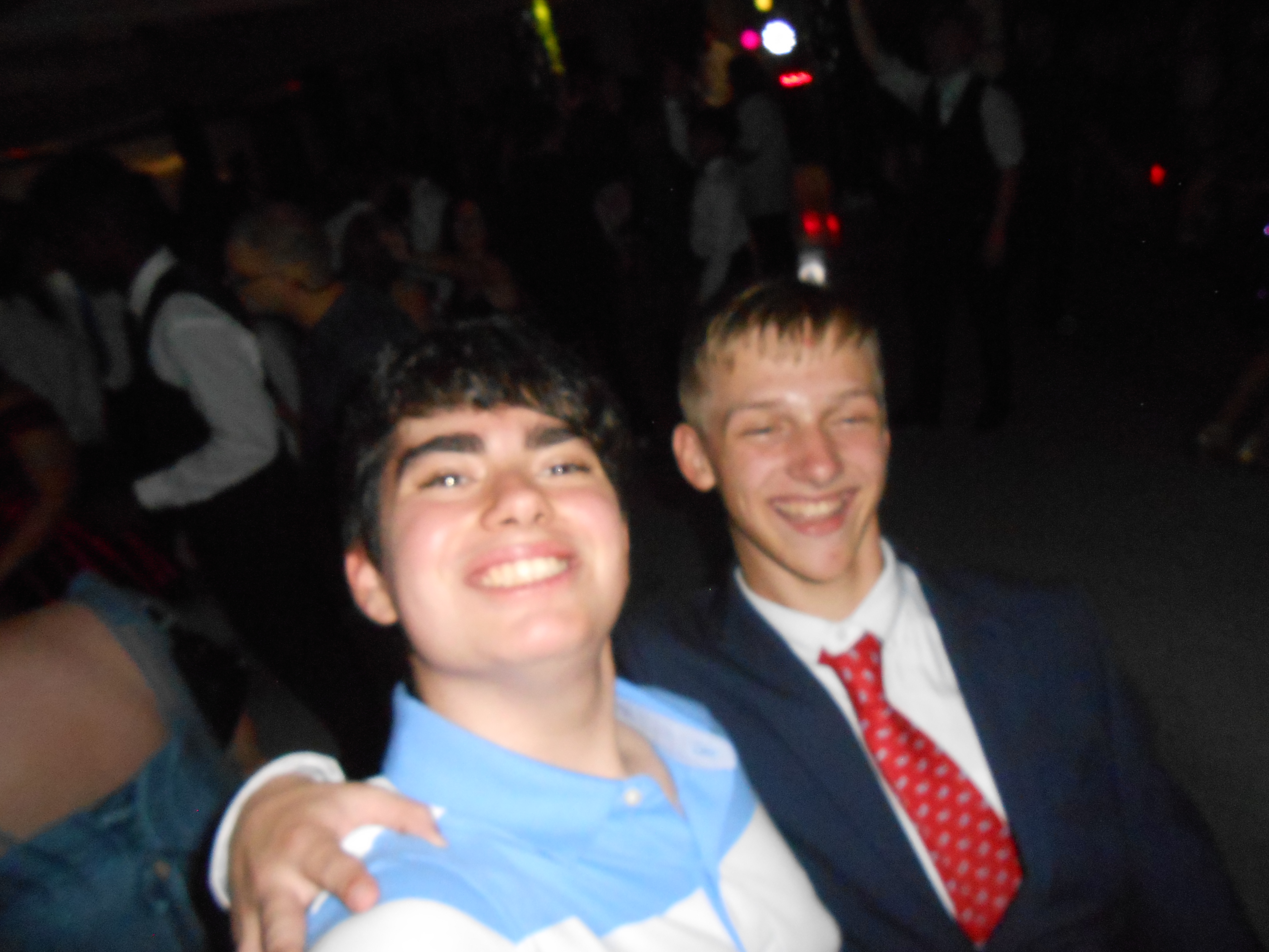 Yo con el tío más guay del homecoming