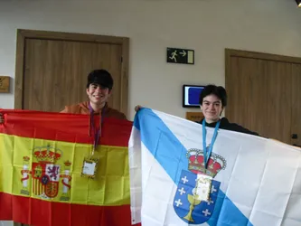 marta y yo siendo patriotas