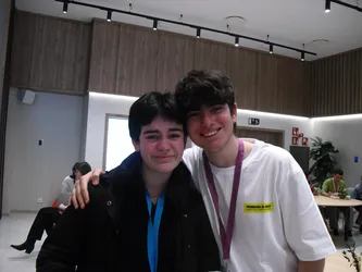 marta y yo llorando